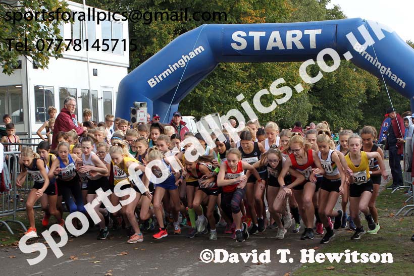 Girls under-13 3 stage road relay, 2019 ERRA 6 and 4 Stage Relay and Young Athletes.  Photo: David T. Hewitson/Sports for All Pics